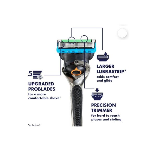 Sold Gillette Fusion Proglide Razor Blades Cartridges - 12 Pack - Picture 4 of 4